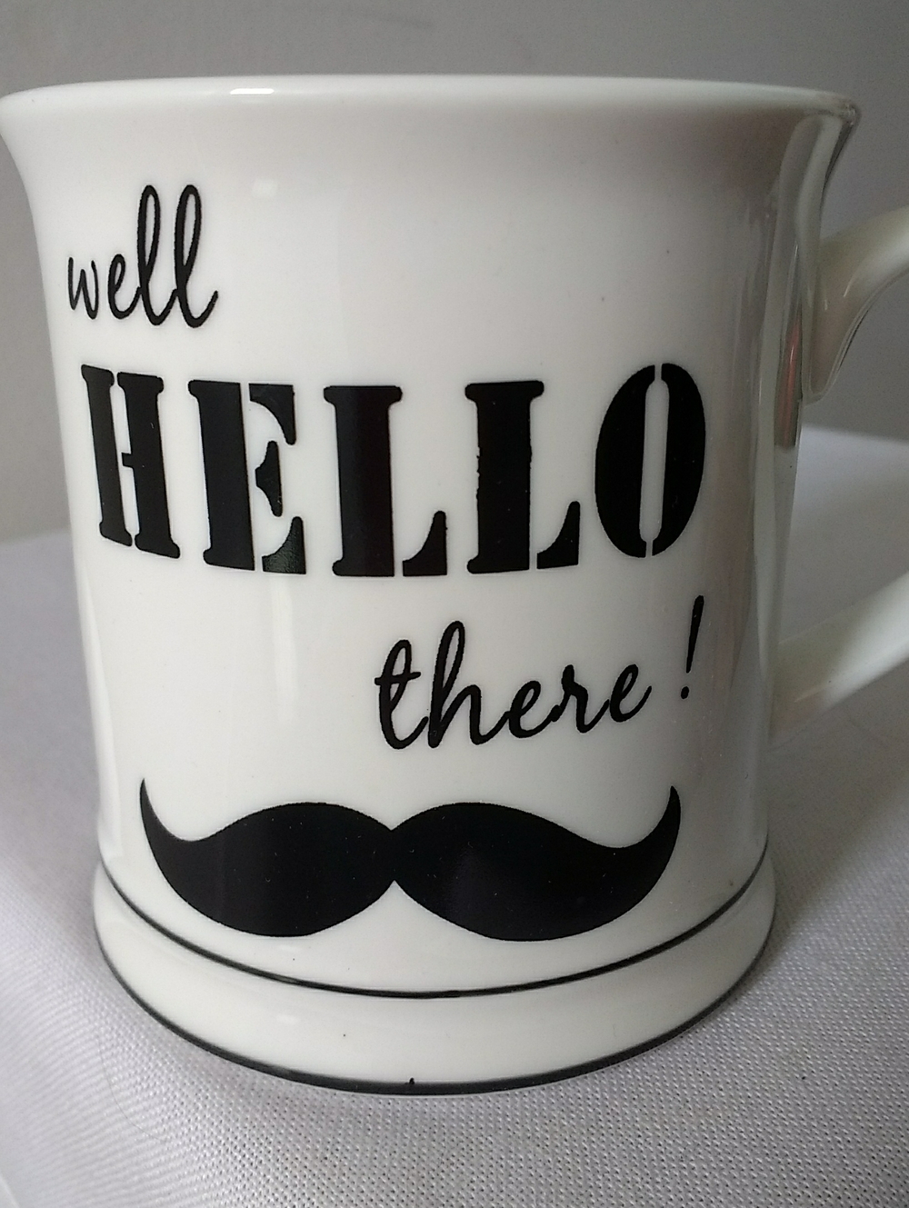 Home Essentials "well HELLO there!" Ceramic Coffee Mug